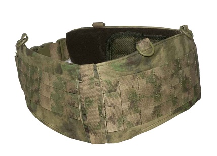 Варбелт Strike с карманом под противоосколочный пакет с КАП, размер XL, A-TACS Camo кордура