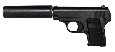 фото детально galaxy пистолет colt 25 с глушителем, спринг (g1a) интернет-магазин "Планета страйкбола"