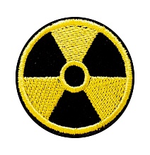 детальное фото Нашивка Strike "Радиация" 50мм интернет-магазин "Планета страйкбола"