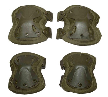Наколенники налокотники Kingrin Defence олива (pa-04-od)