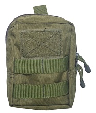 детальное фото для раздела Подсумок утилитарный, олива (Б/У) интернет-магазин "Планета страйкбола»