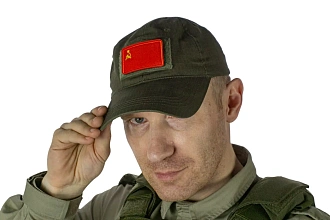 Нашивка Strike "Флаг СССР" 60х40мм, вышивка