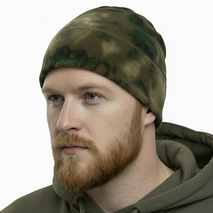Шапка Strike Милитари-280 флис р-р 58, A-TACS FG Camo