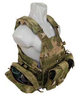 Плитоносец EMERSON LBT 6094A, A-TACS FG Camo (EM7440G FG) с подсумками