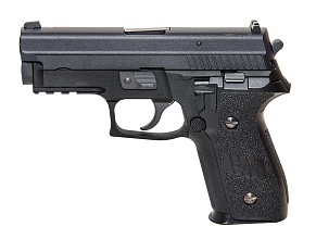 фото детально we пистолет sig sauer p229 rail, greengas (we-f005a-bk-f229 r) интернет-магазин "Планета страйкбола"