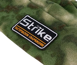 Шапка Strike флис с отворотом и велкро р-р 58, A-TACS Camo