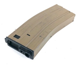 Бункерный магазин для M4 / M16 на 350 шаров, tan (Б/У)