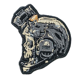 детальное фото Нашивка Zlo "Skull operator" интернет-магазин "Планета страйкбола"