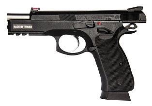 Пистолет KJW CZ SP-01 Shadow GBB, greengas (sp-01)