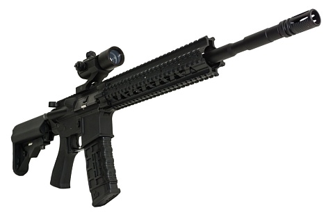 G&G Автомат CM16 R8-L в комплекте с прицелом (egc-16p-r8l-bnb-ncm)