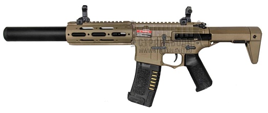 фото детально ares автомат amoeba m4, desert (am-014-de) интернет-магазин "Планета страйкбола"