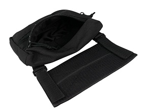 Подсумок Strike утилитарный напашный, черный прайм, mod1