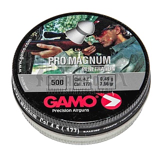 пули для пневматики gamo pro magnum 4.5мм 500шт