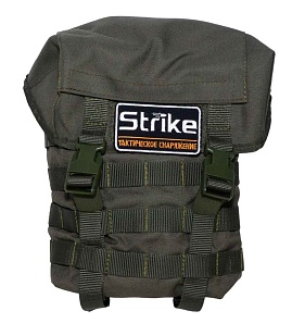 детальное фото Подсумок Strike сухарный продовольственный молле, олива кордура интернет-магазин "Планета страйкбола"