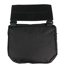 Подсумок Strike утилитарный напашный, черный прайм, mod1