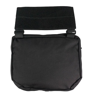 Подсумок Strike утилитарный напашный, черный прайм, mod1