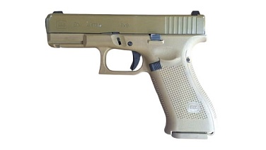 детальное фото для раздела Пистолет Umarex Glock 19 Gen.4 greengas, 88 м/с, tan (Б/У) интернет-магазин "Планета страйкбола»