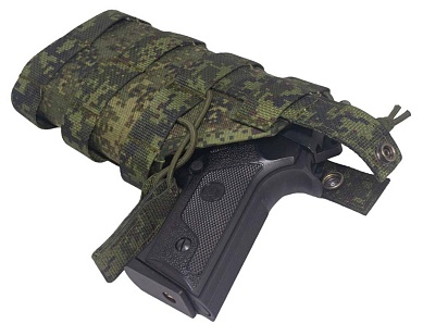 Кобура для пистолета c ЛЦУ/фонарем Strike левая, цифра