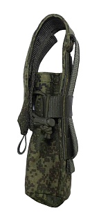 Подсумок Strike под 2 магазина АК с клапаном, цифра кордура