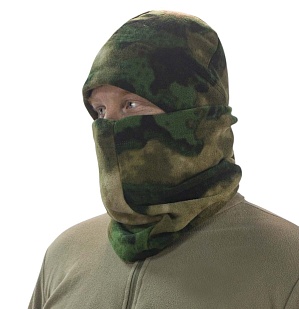 Баф Strike с утяжкой, укороченный, флис 280, A-TACS FG Camo