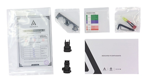 Автомат Arcturus LWT MK-III Carbine 12.2" SPORT AEG SE® Black-Tan Starter Pack (at-st03-cb-se-bt-pk)