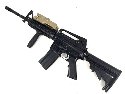 Автомат G&G M4A1 RIS, 130 м/с, бокс для АКБ AN/PEQ 16 (Б/У)