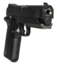 Galaxy Пистолет Colt 1911 4.3 с глушителем, спринг (g25a)