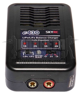 детальное фото для раздела Зарядное устройство SkyRc E430 для аккумуляторов LiPo/LiFe (sk-100107) интернет-магазин "Планета страйкбола»