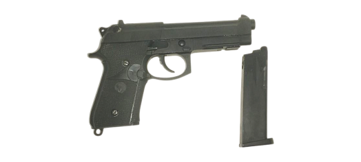 детальное фото для раздела Пистолет WE Beretta M92F, CO2, черный, металл, рельса, (we-m008-co2) (Б/У) интернет-магазин "Планета страйкбола»