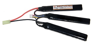 детальное фото для раздела Аккумулятор iPower LiPo, 11.1В, 1300мАч, 20C, 3 лепестка интернет-магазин "Планета страйкбола»