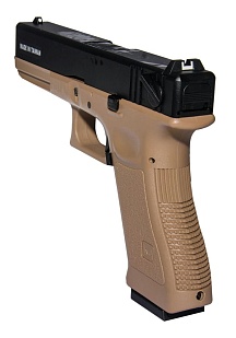KJW Пистолет Glock 18, greengas, tan (kp-18-tan)