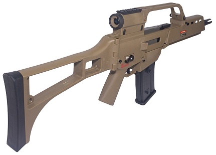 ARES Автомат G36K, blowback, tan (AR-055), сломан магазин (Уценка)