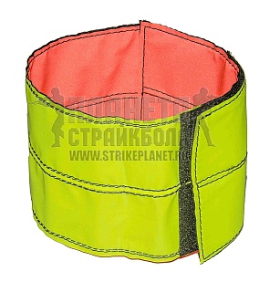 детальное фото Повязка стороны свой-чужой Азимут на руку светоотражающая интернет-магазин "Планета страйкбола"