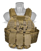 детальное фото Жилет разгрузочный TMC USMC style SPC VEST хаки (tmc1993) интернет-магазин "Планета страйкбола"