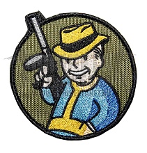 детальное фото Нашивка Zlo "Vault boy. Автоматчик" интернет-магазин "Планета страйкбола"