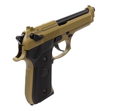 Пистолет WE Beretta M92FS greengas tan(gp301t)