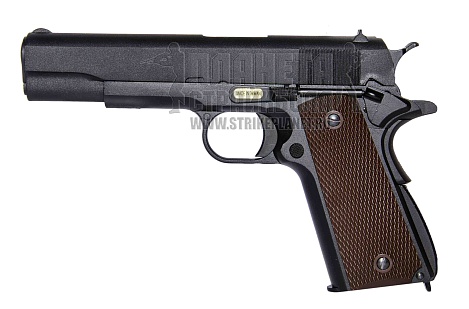 фото детально we пистолет colt m1911, greengas (gp109) интернет-магазин "Планета страйкбола"