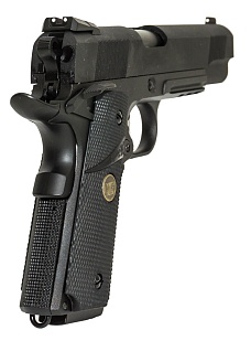 Пистолет WE Colt M1911 MEU Rail, greengas (we-e008b-bk)