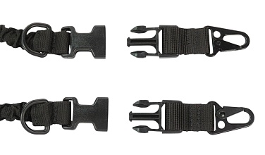 Ремень оружейный двухточечный Strike Гарпия быстросброс, черный