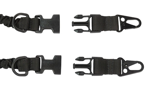 Ремень оружейный двухточечный Strike Гарпия быстросброс, черный