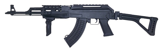 фото детально cyma автомат ак47 tactical, тактический обвес (cm039u) интернет-магазин "Планета страйкбола"