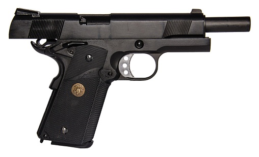 WE Пистолет Colt M1911 MEU USMC, greengas (WE-E008)