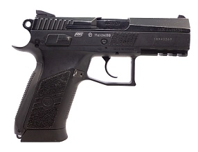 детальное фото для раздела Пистолет пневматический ASG CZ 75 P-07 Duty blowback, 4.5 мм (Б/У) интернет-магазин "Планета страйкбола»