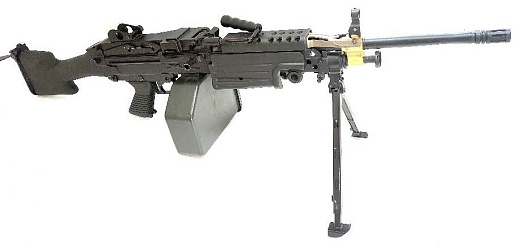 детальное фото для раздела Пулемет A&K M249 Minimi Mk.2, 130 м/с (Б/У) интернет-магазин "Планета страйкбола»