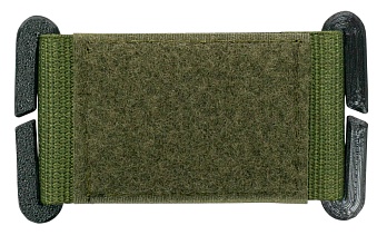 детальное фото Патч панель стропа Strike 50х70 мм липучка велкро на MOLLE для нашивок / шевронов, олива интернет-магазин "Планета страйкбола"