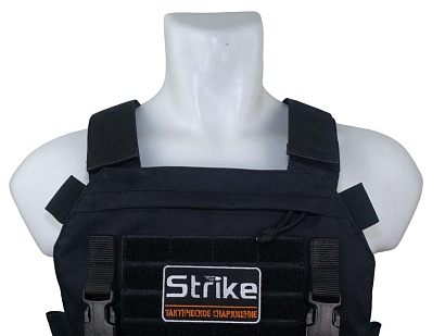Плечевые подушки Strike, черный