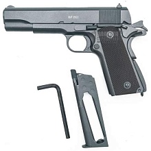 Gletcher Модель пистолета Colt 1911, CO2, металл, пневматический
