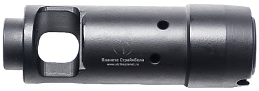 фото Пламегаситель АК74 Cyma резьба 24мм -14мм (c55) интернет-магазин "Планета страйкбола"