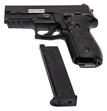 KJ Works Пистолет SIG Sauer P229 Rail, greengas (kp-02.gas)