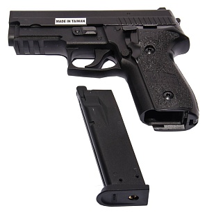 KJ Works Пистолет SIG Sauer P229 Rail, greengas (kp-02.gas)